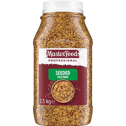 MASTERFOODS SEEDED MUSTARD 2.5KG 