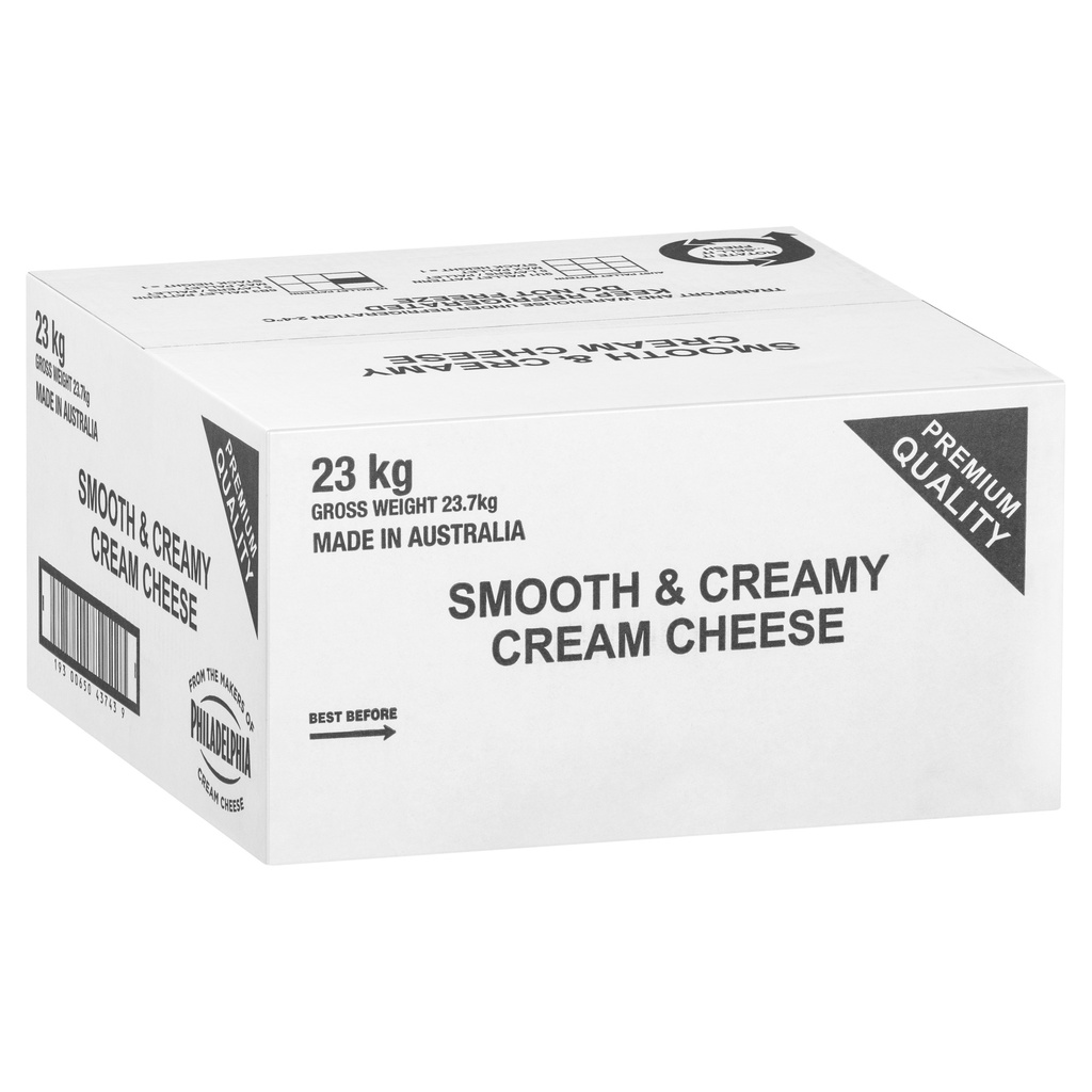 CREAM CHESSE SMOOTH & CREAMY NEUFCHATEL 23KG PHILADELPHIA 