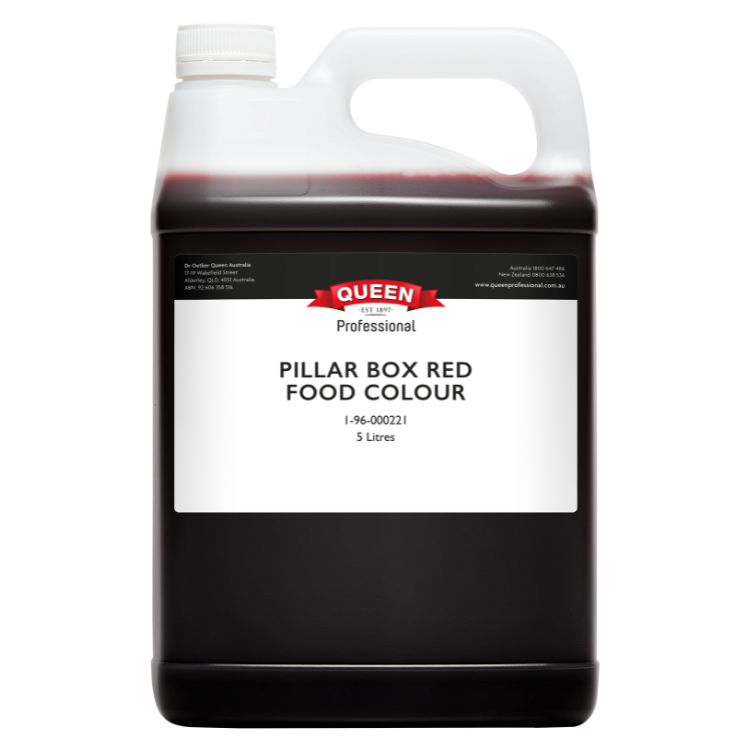 RED COLOUR PILLAR BOX LIQUID QUEEN 5L