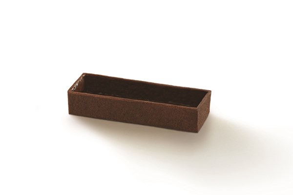 SHELL CHOCOLATE BAKED S/BREAD RECTANGLE 97mm 84/CTN READYBAKE