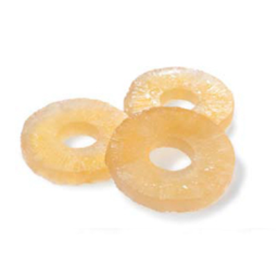 GLACE PINEAPPLE RINGS 5 x 1KG CTN 
