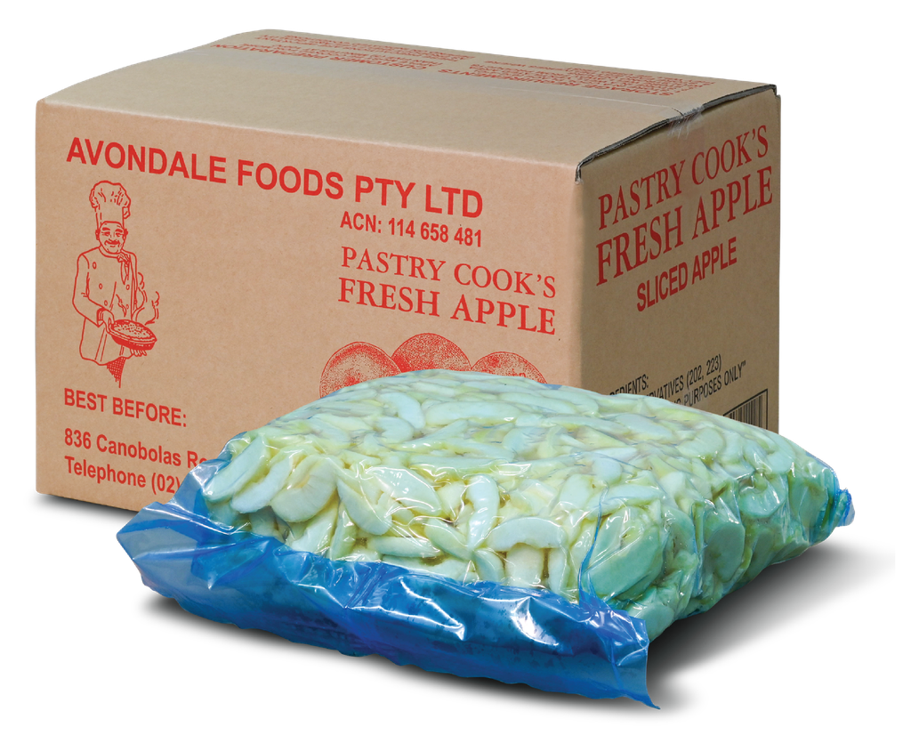 APPLE *SLICED* FRESH 10KG CHILL AVONDALE 
