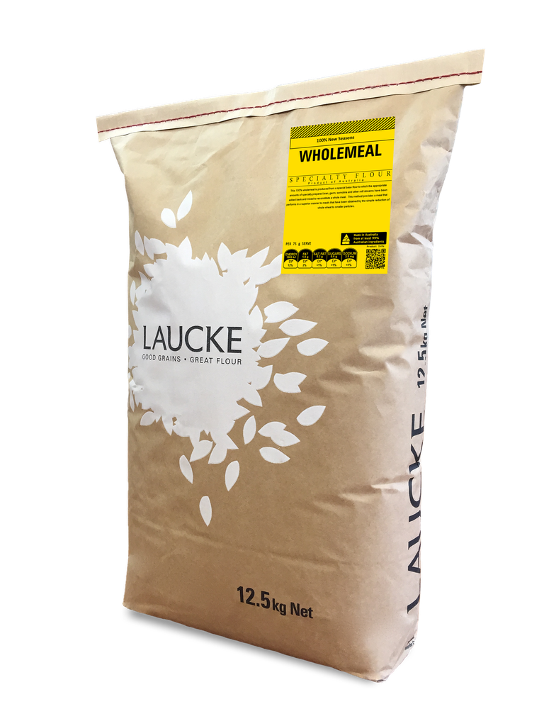 LAUCKE WHOLEMEAL FLOUR 12.5KG BAG