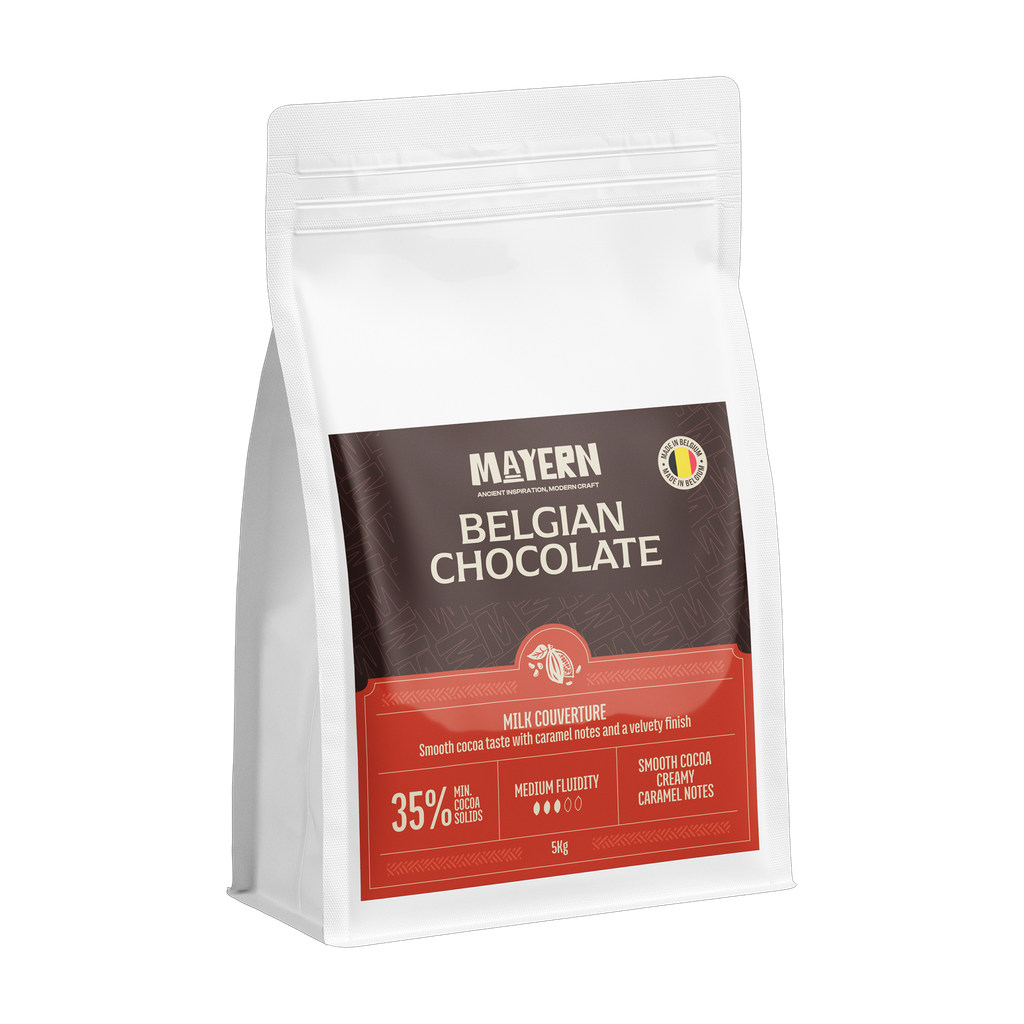 MILK CHOCOLATE CALLET 35% 10kg BELGIAN MAYERN MAYMLK5