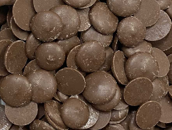 BUTTONS MILK CHOCOLATE COMPOUND 15KG BAG FFI CCM03BS01-15