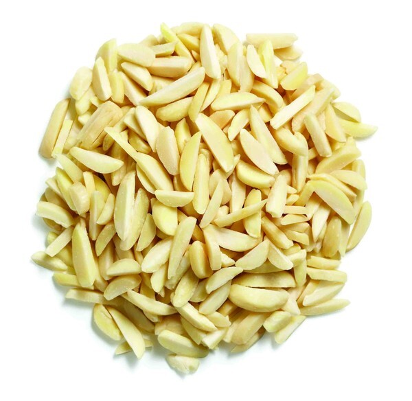ALMOND BLANCHED SLIVERED 10KG