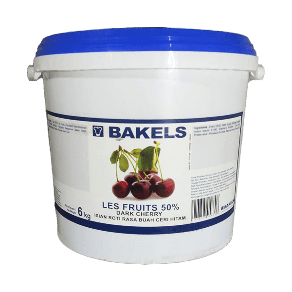 BAKELS CHERRY FILLING 50% 6KG PAIL