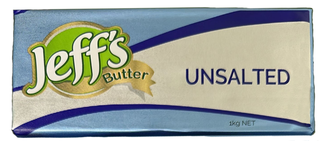 BUTTER UNSALTED JEFFS USA10x1kg