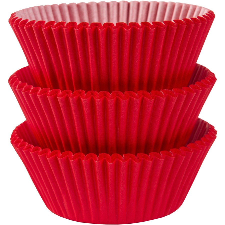 CAKE CUPS SIZE 650 RED 500