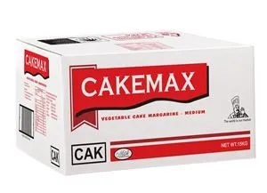 CAKEMAX VEG CAKE MARGARINE MED 15KG CAK