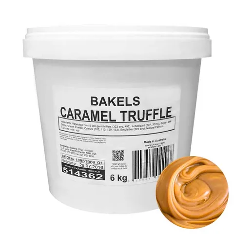 BAKELS CARAMEL TRUFFLE 6KG PAIL 514362