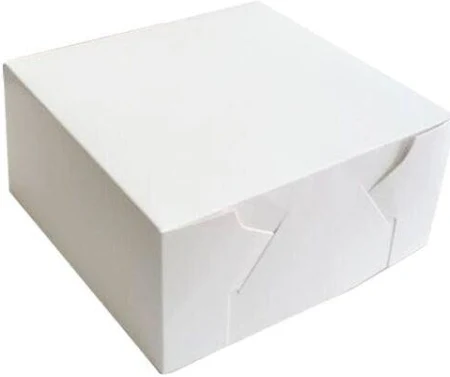 CAKE BOX 11X11X2.5 100/CTN M/BOARD