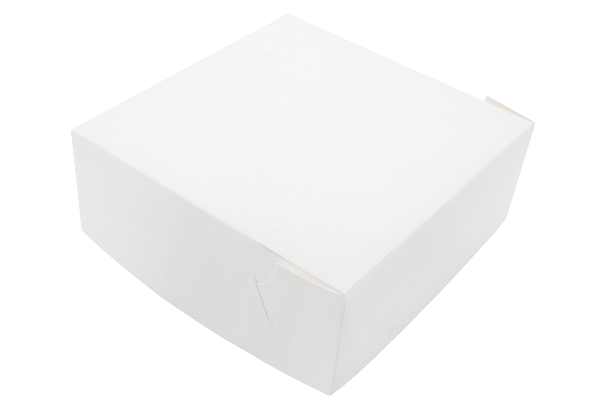 CAKE BOX MILK BOARD 14X14X6 (600UM) 50/PKT