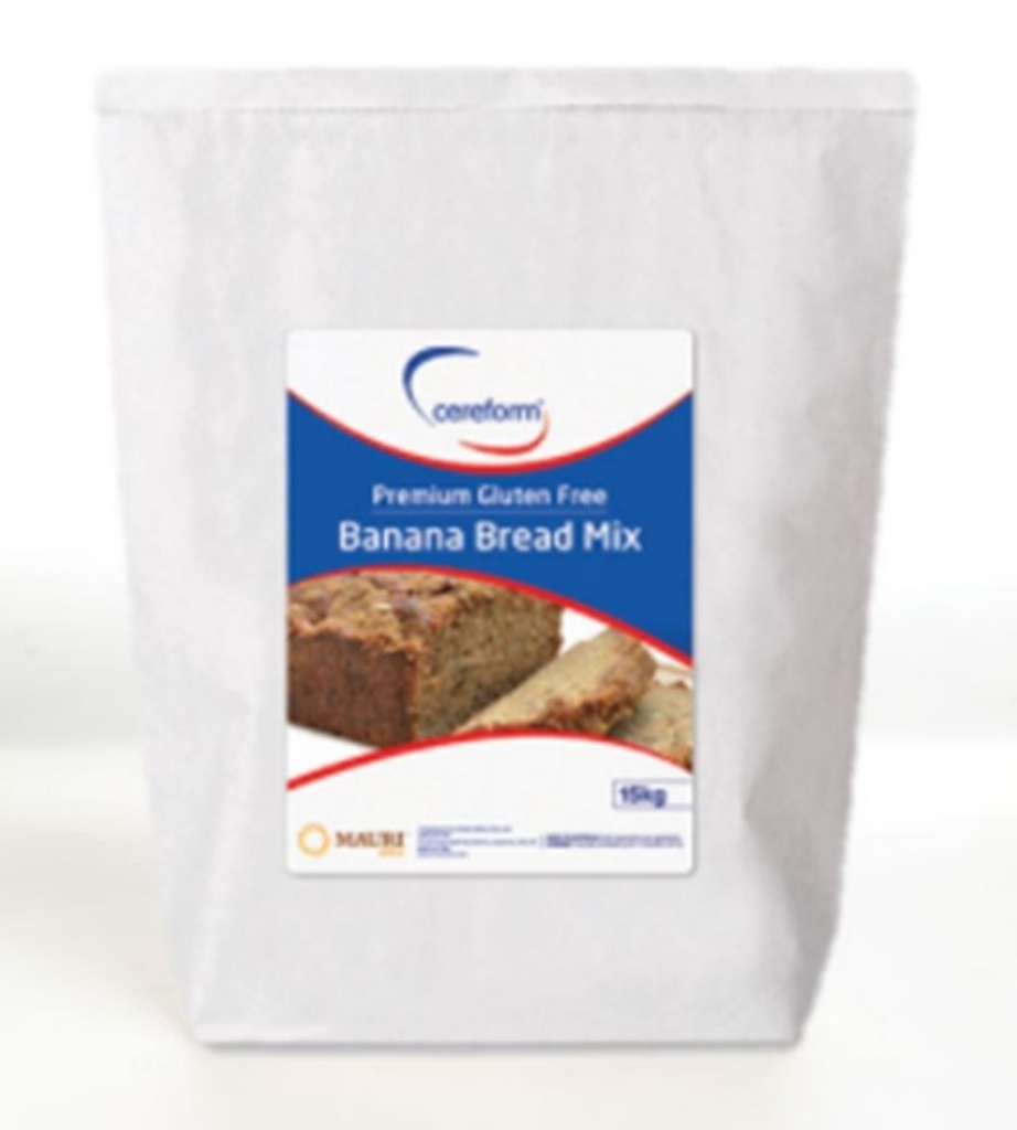 CEREFORM G/F BANANA BREAD MIX 15KG 73611