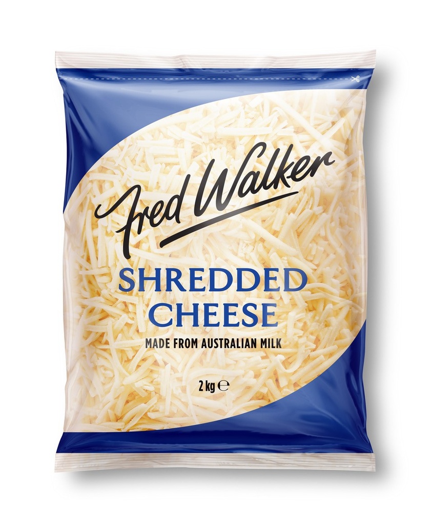 CHEESE SHREDDED FRED WALKER 2KG (6)