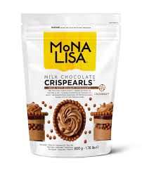 MILK CHOC CRISPEARLS 800G MONA LISA/CALLEBAUT