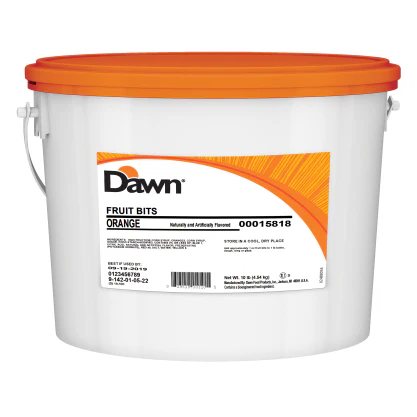 DAWN ORANGE ICING FRUIT 4.5KG PAIL