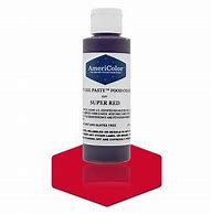 AMERICOLOR SOFT GEL COLOUR RED 134ML