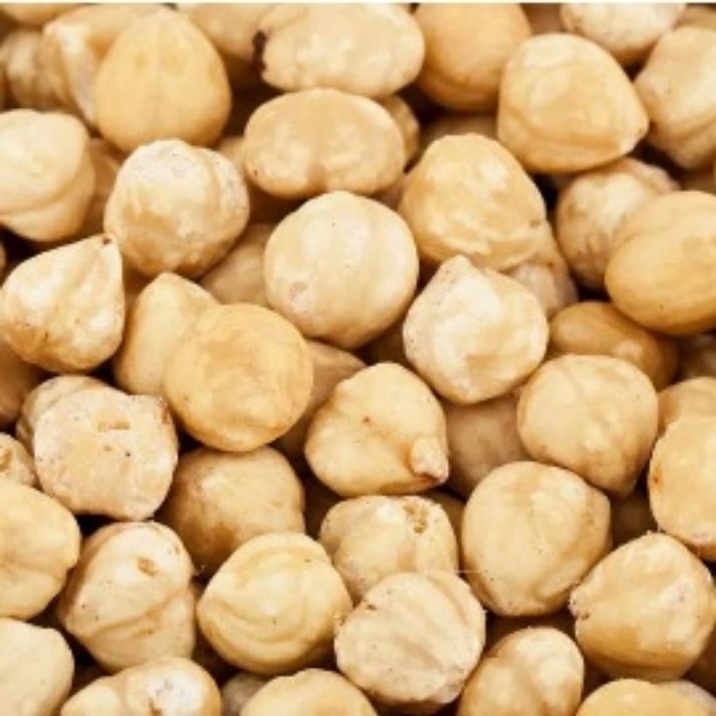 HAZELNUTS BLANCHED WHOLE 12.5KG CTN