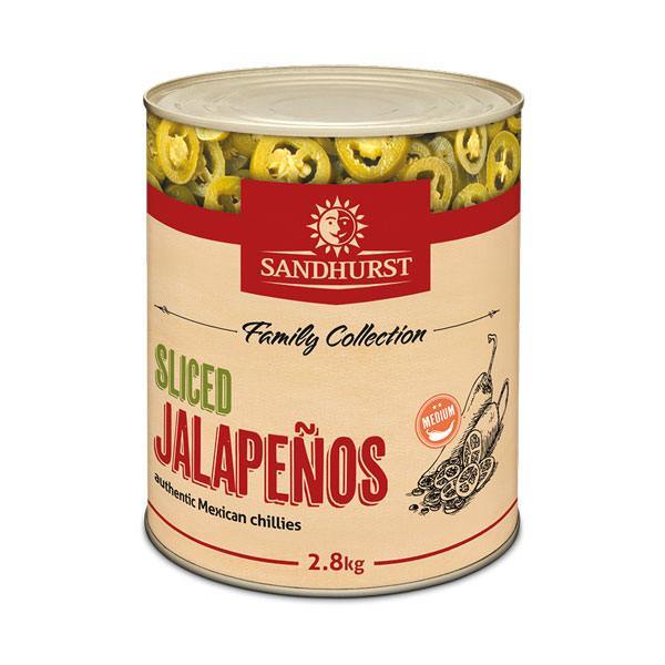 JALAPENO NACHO SLICED 2.8kg