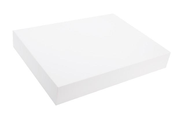 LID TO SUIT BAKE IN BOX LARGE 400X300X65MM 100/PKT CONFETA BIBL-LID