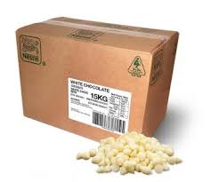 CHOCOLATE WHITE BITS NESTLE 15KG 	12058870
