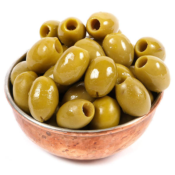 GREEN OLIVES PITTED IN BRINE 2Kg FRESH CHILLED WHOLESALE FOOD GROUP