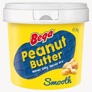 BEGA PEANUT BUTTER SMOOTH 2KG