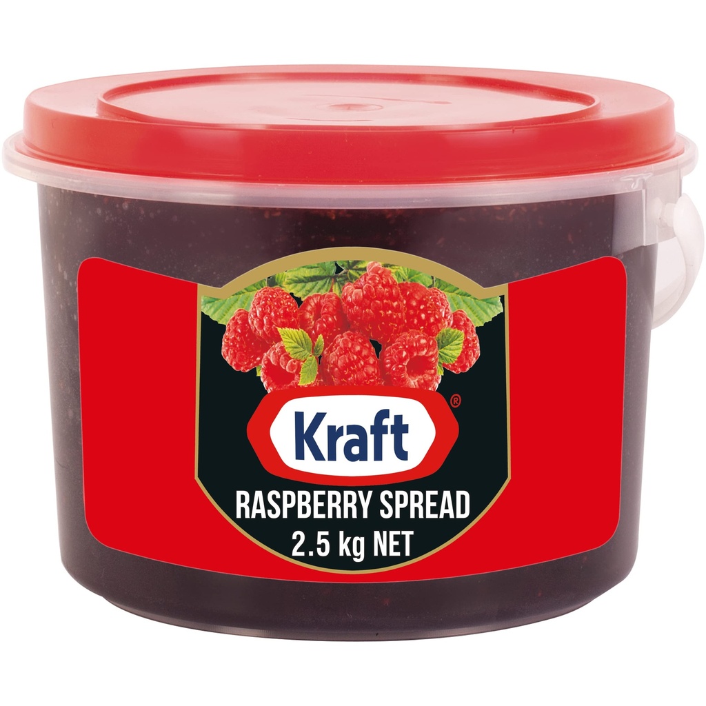 KRAFT RASPBERRY SPREAD (JAM) 2.5KG