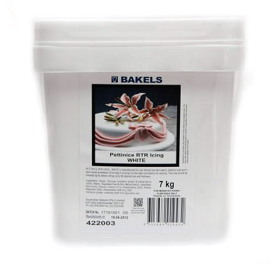 BAKELS PETTIN RTR ICING WHITE 7KG 422003