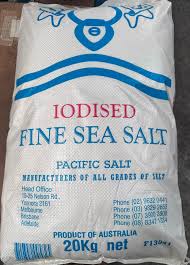 SALT SUPERFINE IODISED 20KG BAG
