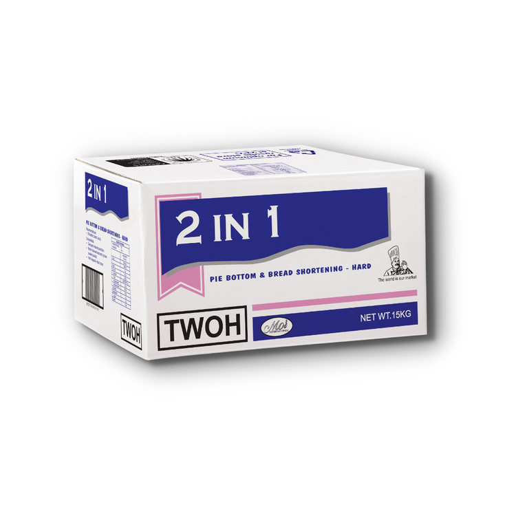 2 IN 1 PIE & BREAD SHORTENING HARD 15KG TWOH