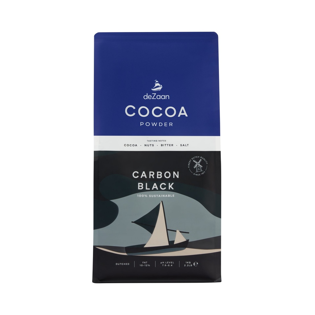 COCOA POWDER CARBON BLACK 20X1KG DEZAAN OLAMCB