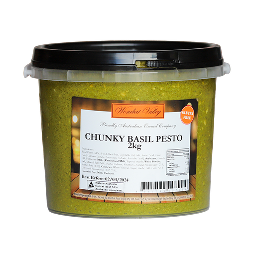 [PESTO] CHUNKY BASIL PESTO 2KG