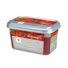 [RAVIPURSTR] STRAWBERRY PUREE FRZ 1KG RAVIFRUIT
