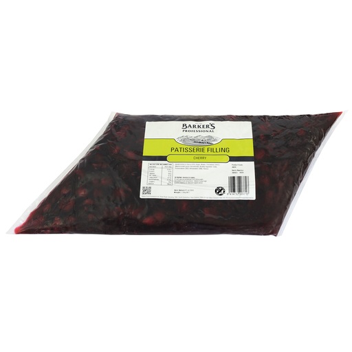 [BARCHER4X1.25] BARKERS CHERRY FILLING 50% 4x1.25KG 
