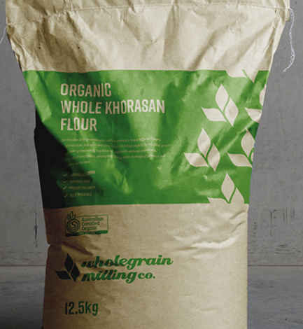[FKWOWM12] FLOUR KHORASAN WHOLE ORGANIC WHOLEGRAIN MILLING 12.5KG 