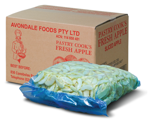 [PLESFA] APPLE *SLICED* FRESH 10KG CHILL AVONDALE 