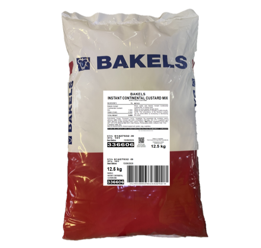 [CUSTCONTB12.5] CUSTARD INSTANT CONTINENTAL BAKELS 12.5KG 336606