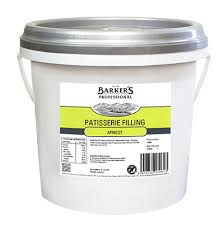 [BAR74083] APRICOT PATISSERIE FILLING BARKERS 4.5KG