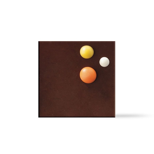 [DOB77142] DECORATION SQUARES & DOTS DARK 450g/360 DOBLA DOB77142