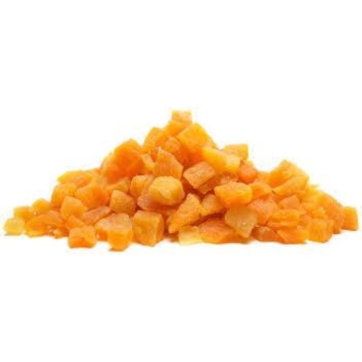 [APRDRY] CHOPPED (DICED) DRIED APRICOTS 12.5KG