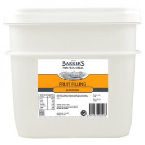 [BARBLUE] BARKERS BLUEBERRY PATISS. FILLING 4.5KG PAIL