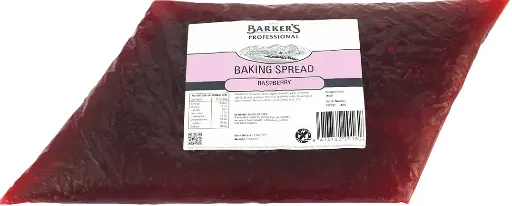 [BARRASP1.25KG] BARKERS RASPBERRY PATIS. FILL 4x1.25KG