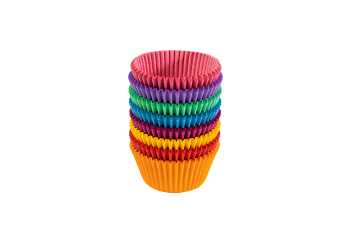 [C750RAIN] CAKE CUPS SIZE 750 RAINBOW 500