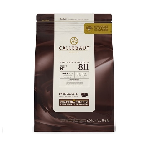 [CALLDARK702.5] CALLEBAUT 70-30-38 DARK CALLET 70.5% 2.5KG