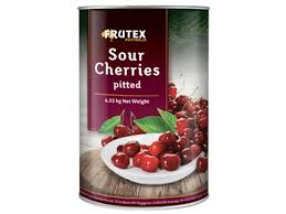 [CHERSOU4] SOUR CHERRY PITTED 4.25KG CAN