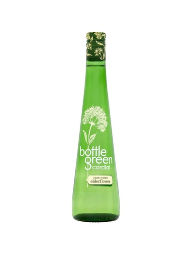 [ELDERFLOWER] BOTTLE GREEN ELDERFLOWER CORDIAL 500ml