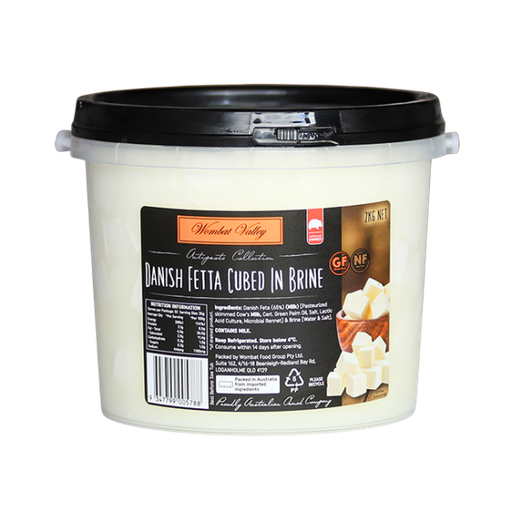 [FETADAN2] CHEESE FETA DANISH CUBED 2KG