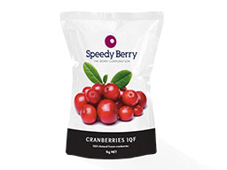 [FRCRAN1KG] CRANBERRIES IQF 1KG   SPEEDY BERRY